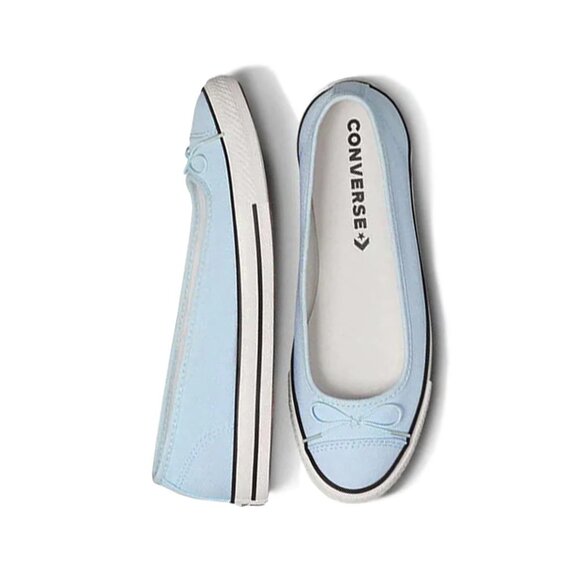 CONVERSE Chuck Taylor All Star Dainty Ballerina Slip-On Baby Blue Womens Size 7 - Picture 12 of 13